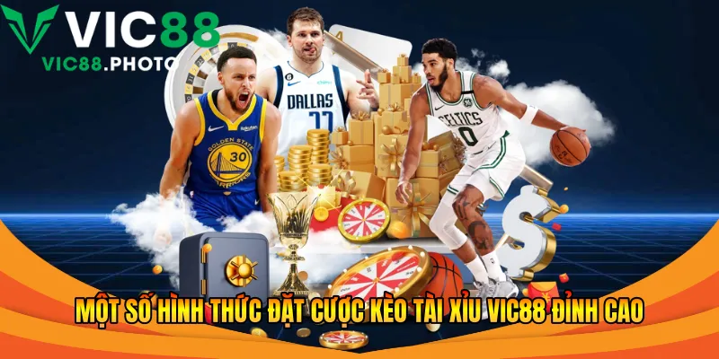 Một số hình thức đặt cược kèo tài xỉu Vic88 đỉnh cao 